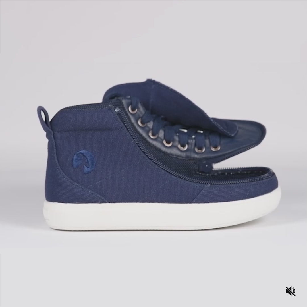 Navy BILLY Classic D|R II High — BILLY Footwear product video
