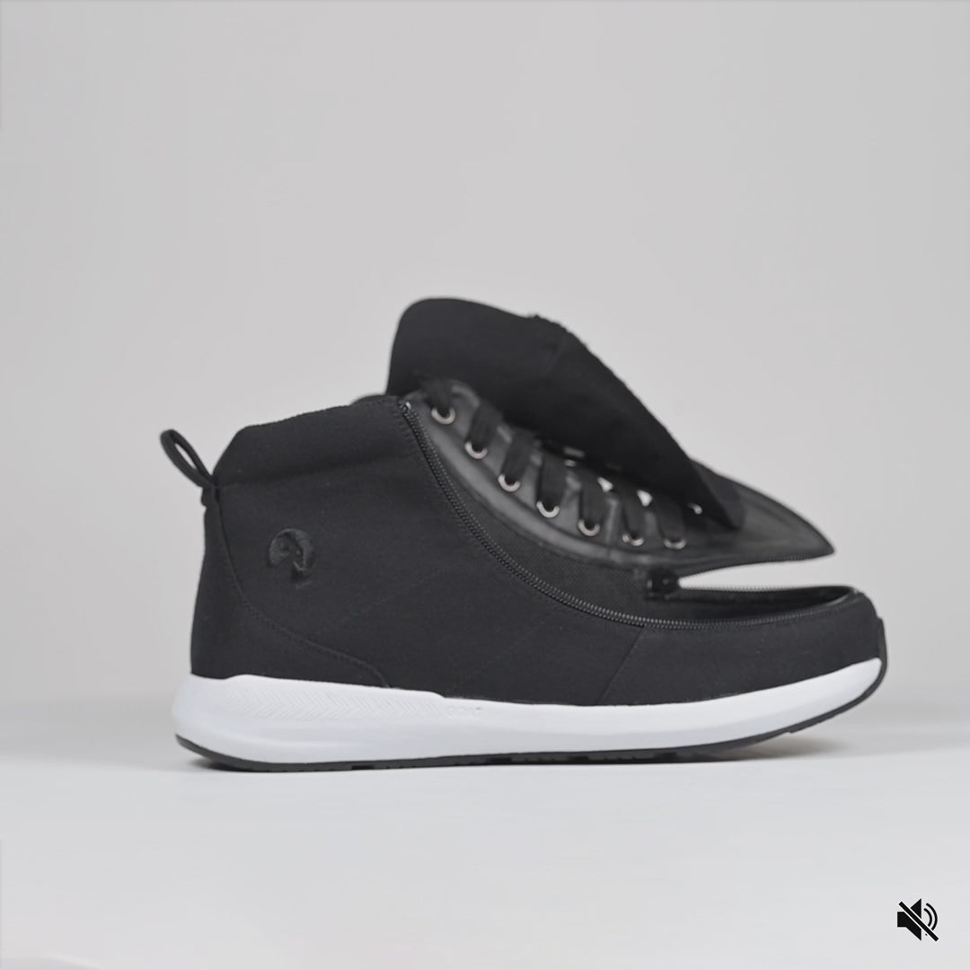 Men's Black/White BILLY Goat Classic High — BILLY Footwear product video