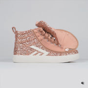 Rose Gold Glitz BILLY CS High — BILLY Footwear product video